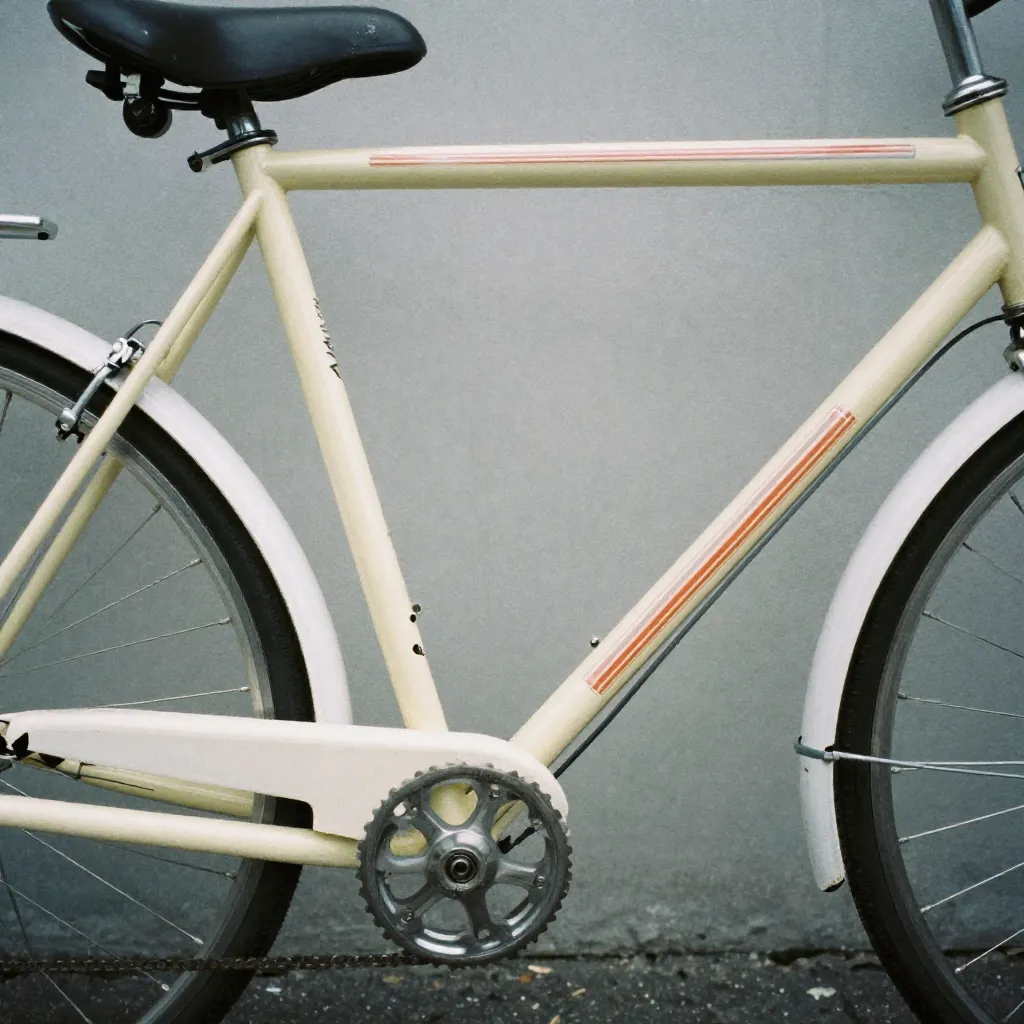 Vintage polkupyörä restauroinnissa